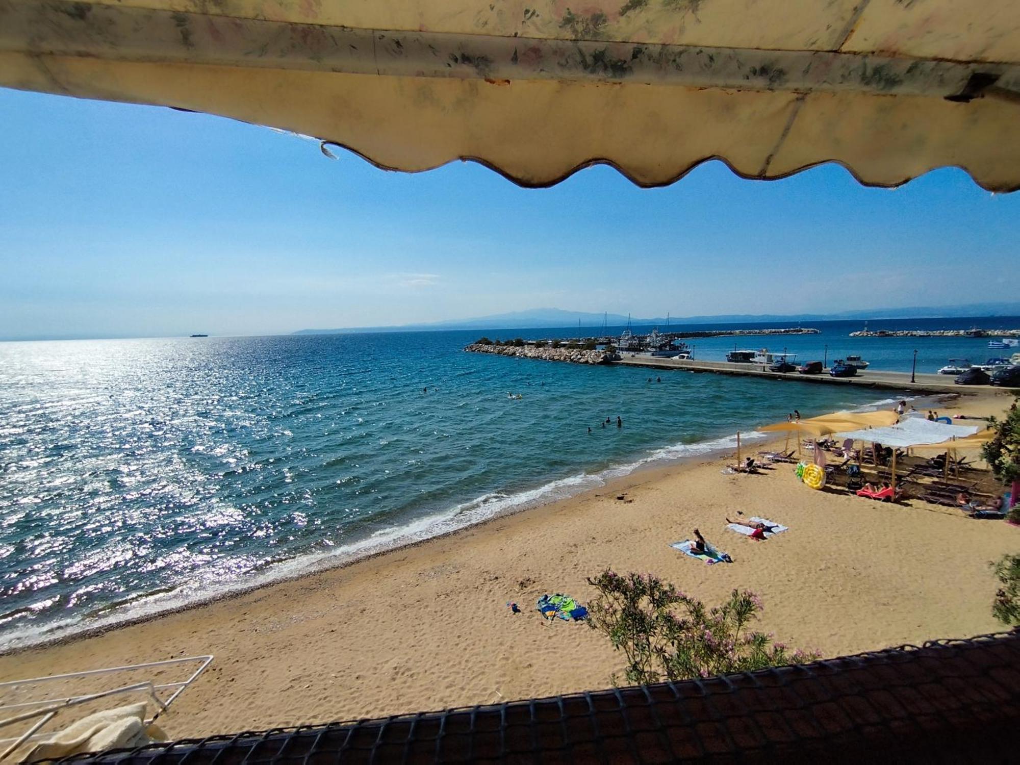 Beachfront Apartment Thassos Skala Kallirachis Exterior foto