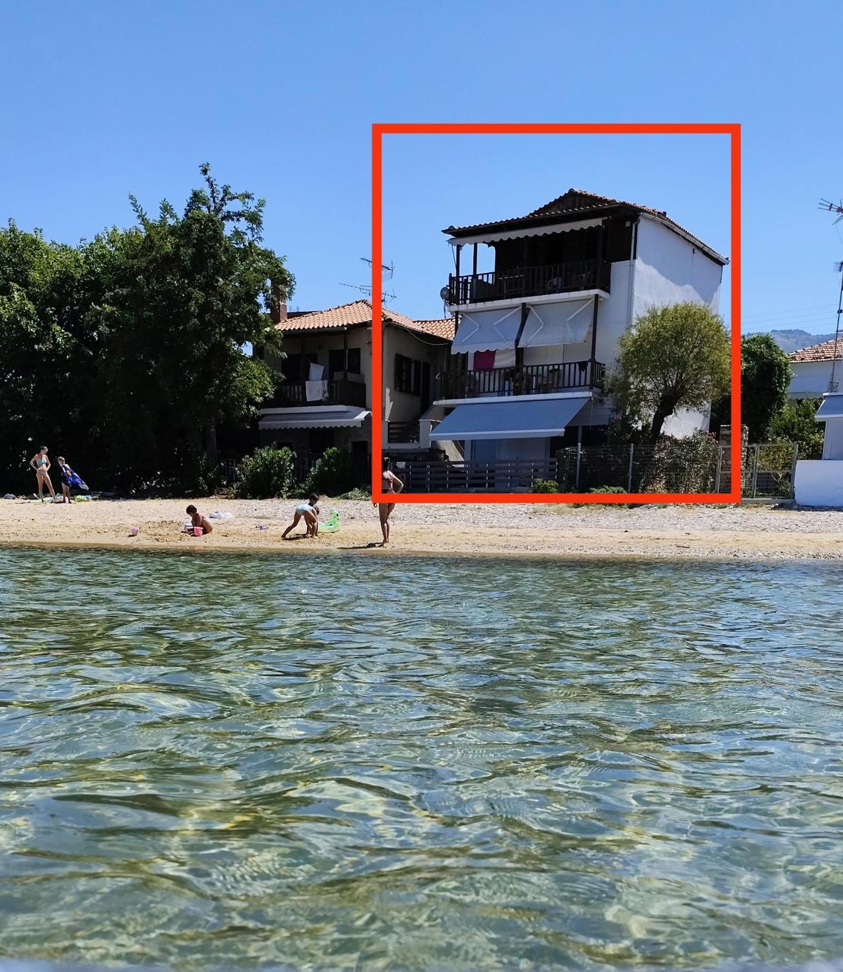 Beachfront Apartment Thassos Skala Kallirachis Exterior foto