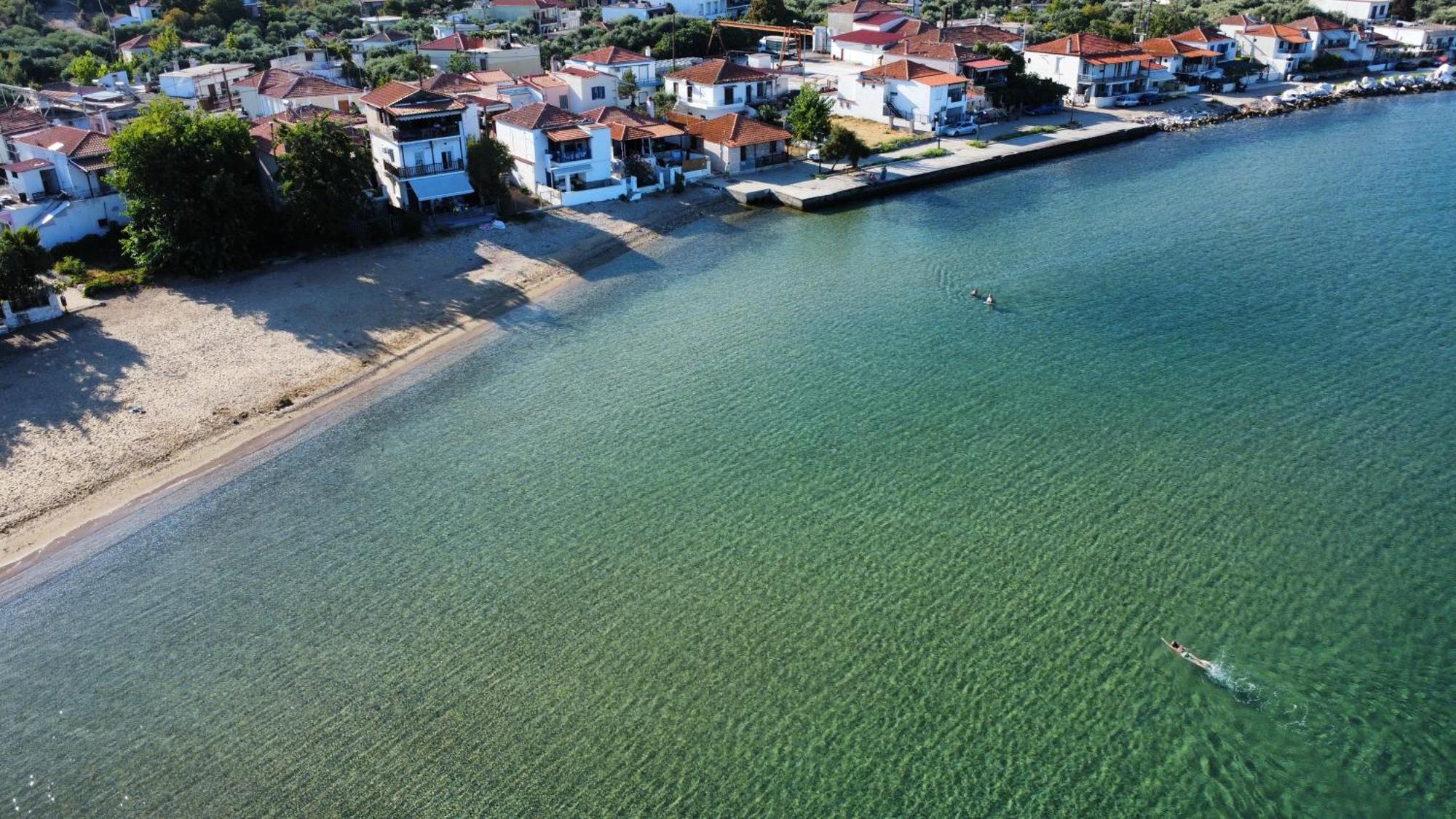 Beachfront Apartment Thassos Skala Kallirachis Exterior foto