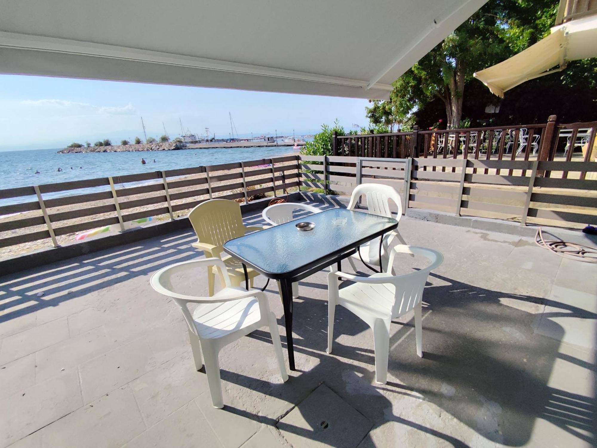 Beachfront Apartment Thassos Skala Kallirachis Exterior foto
